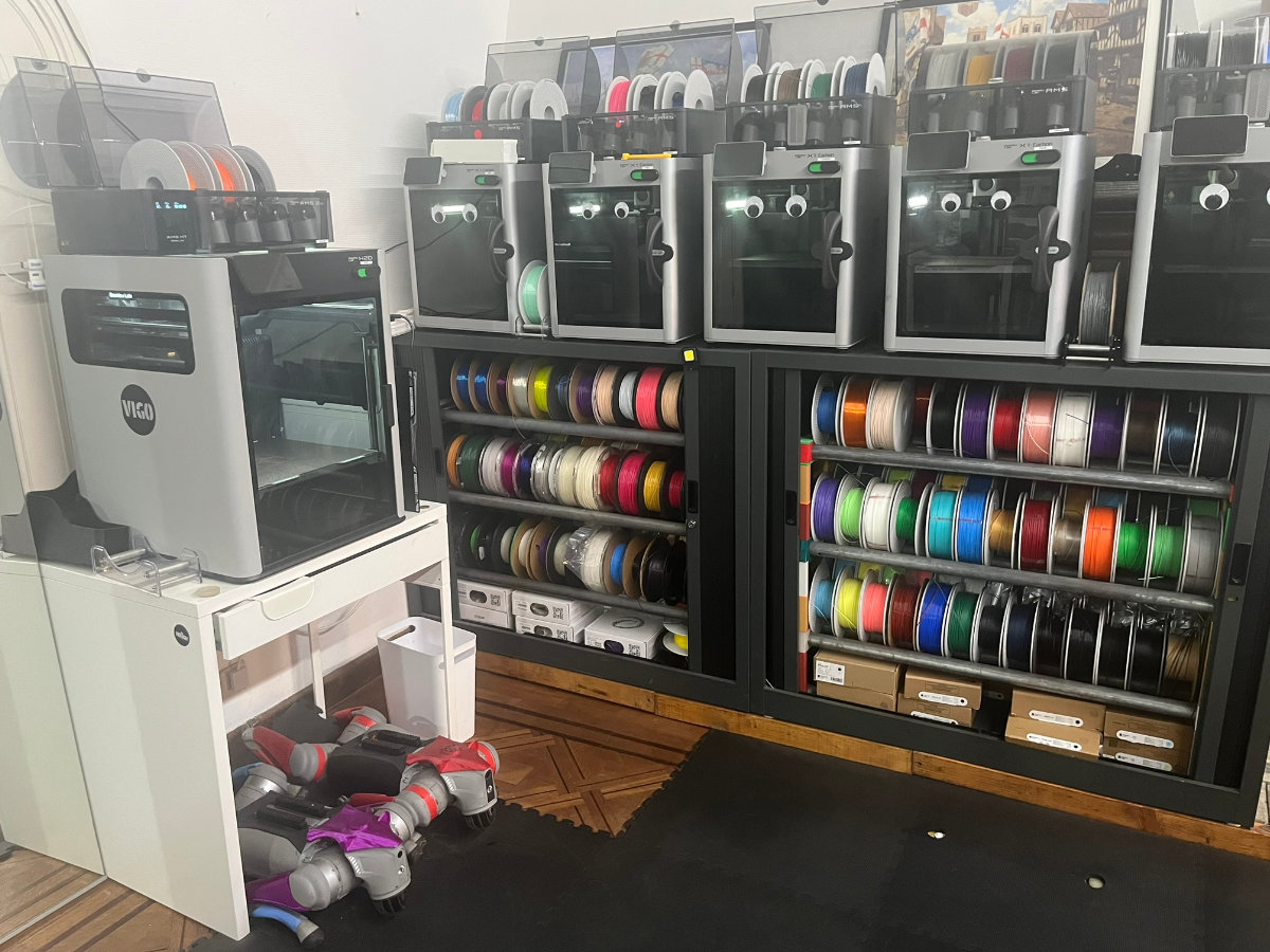 Les imprimantes 3D de l'atelier