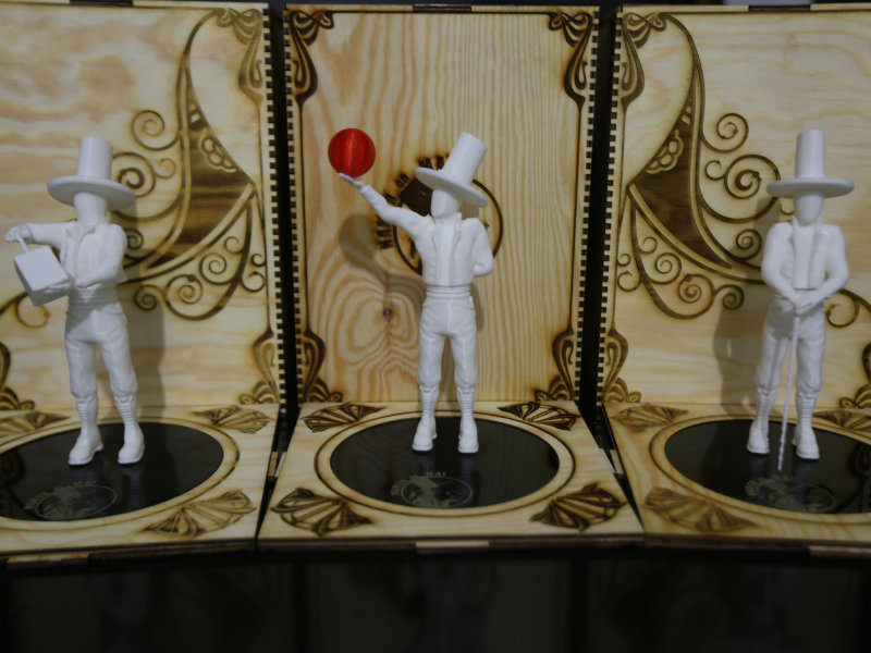 Statuette unique créée pour Namur en Mai