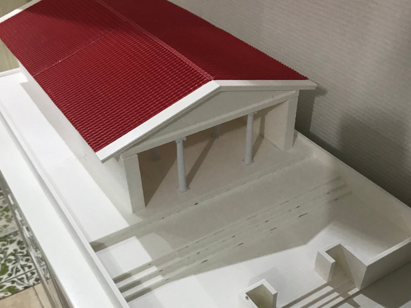 Maquette tactile pour exposition inclusive