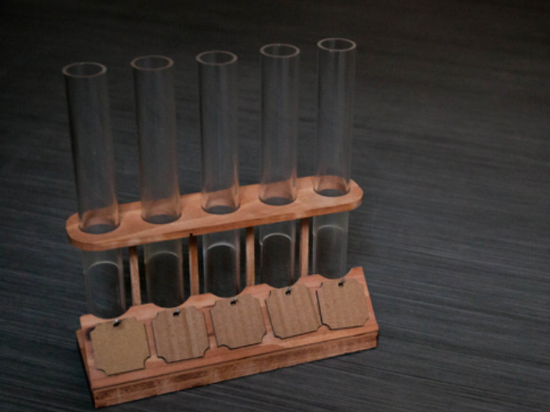 Prototype de support d'éprouvettes