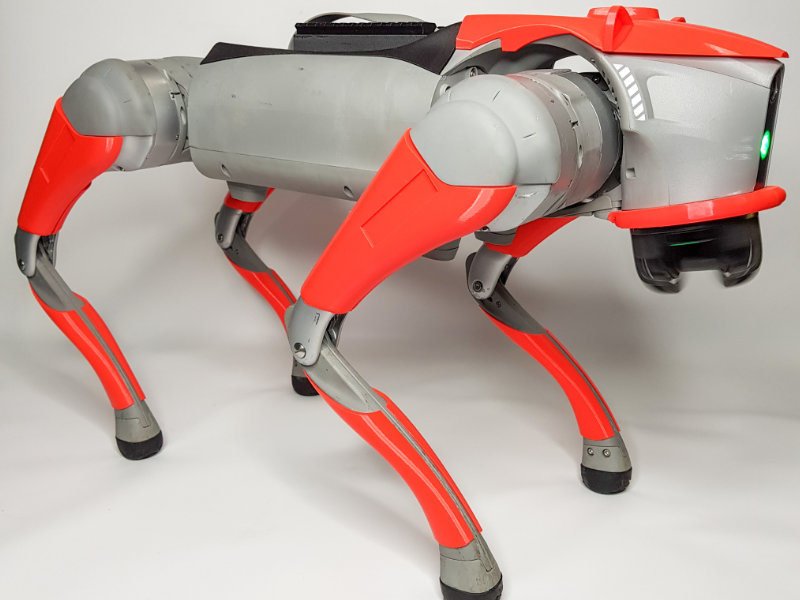 Coque de robot imprimée en 3D en TPU