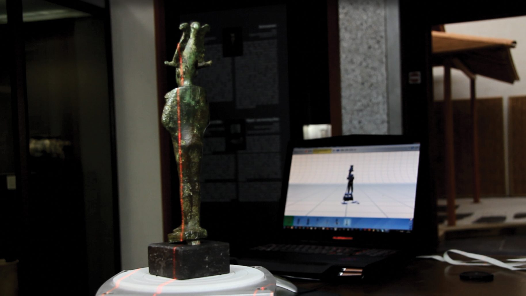 Numérisation 3D par lasergrammétrie