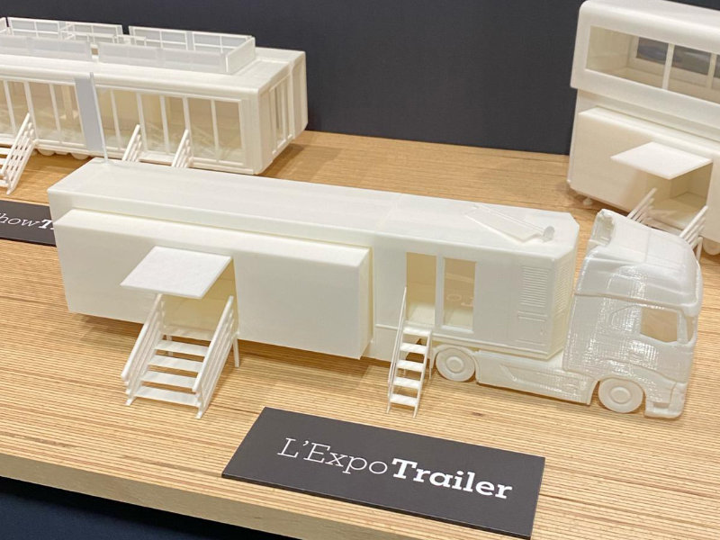 Maquette pour stand professionnel